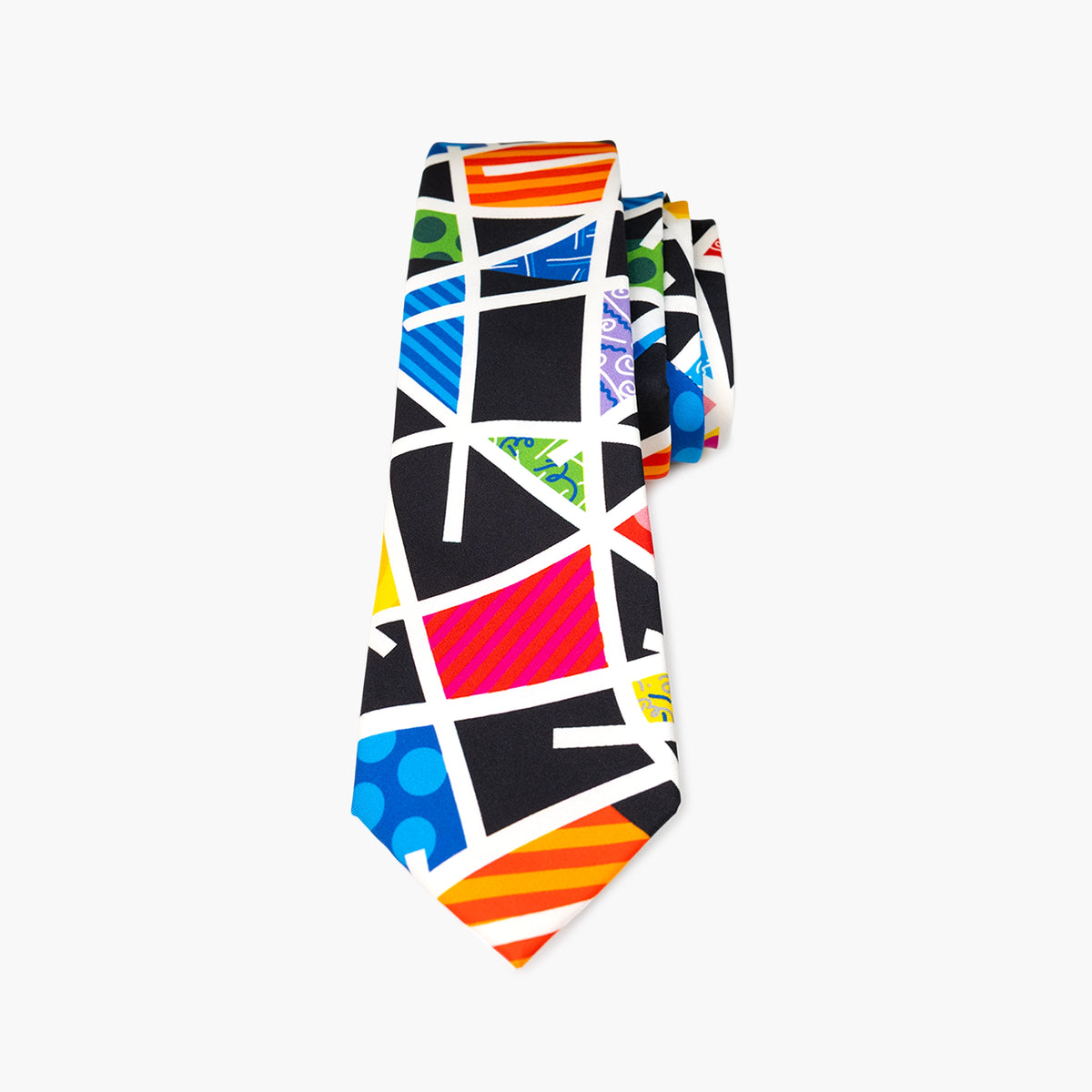 Midnight Landscape Britto Neck Tie