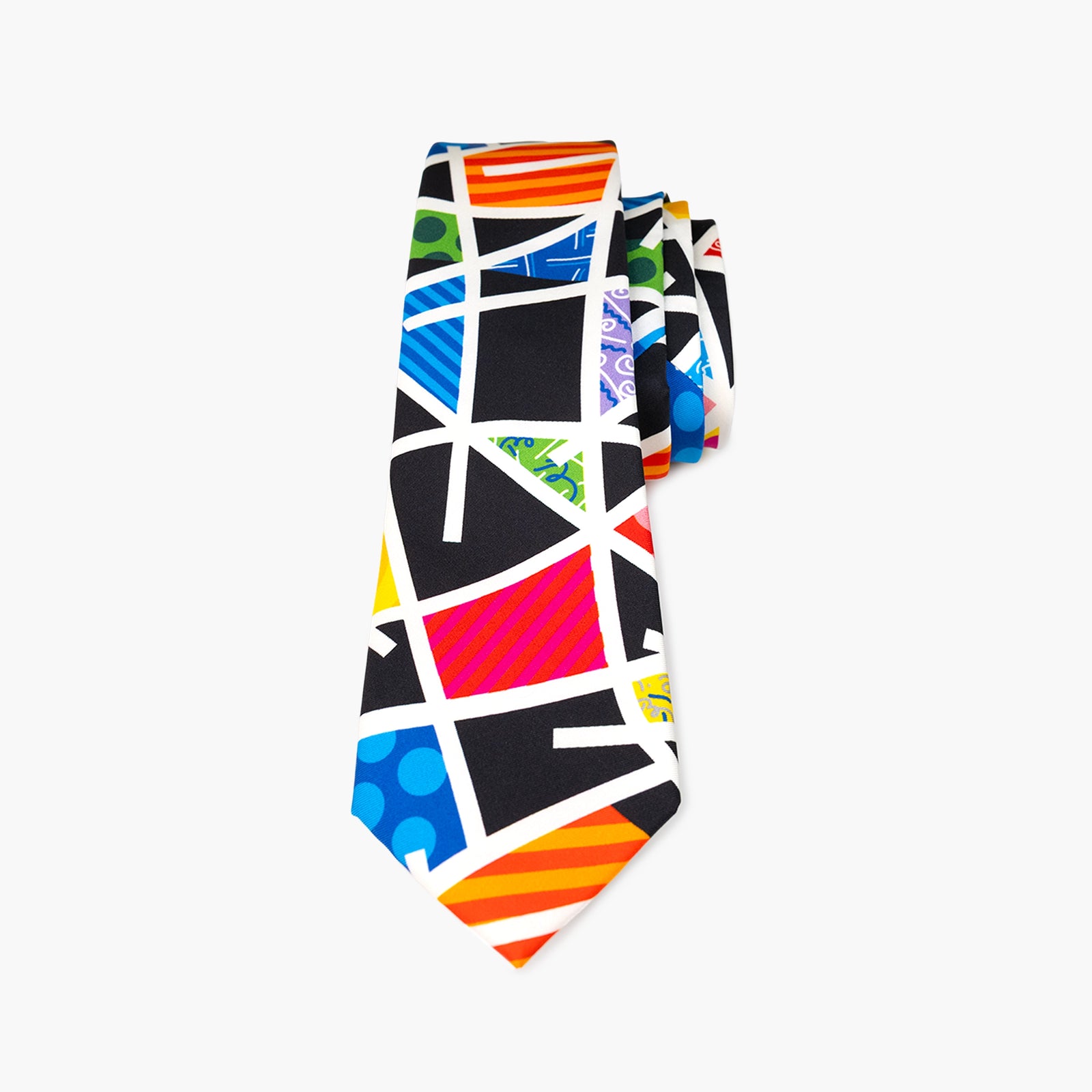 Midnight Landscape Britto Neck Tie