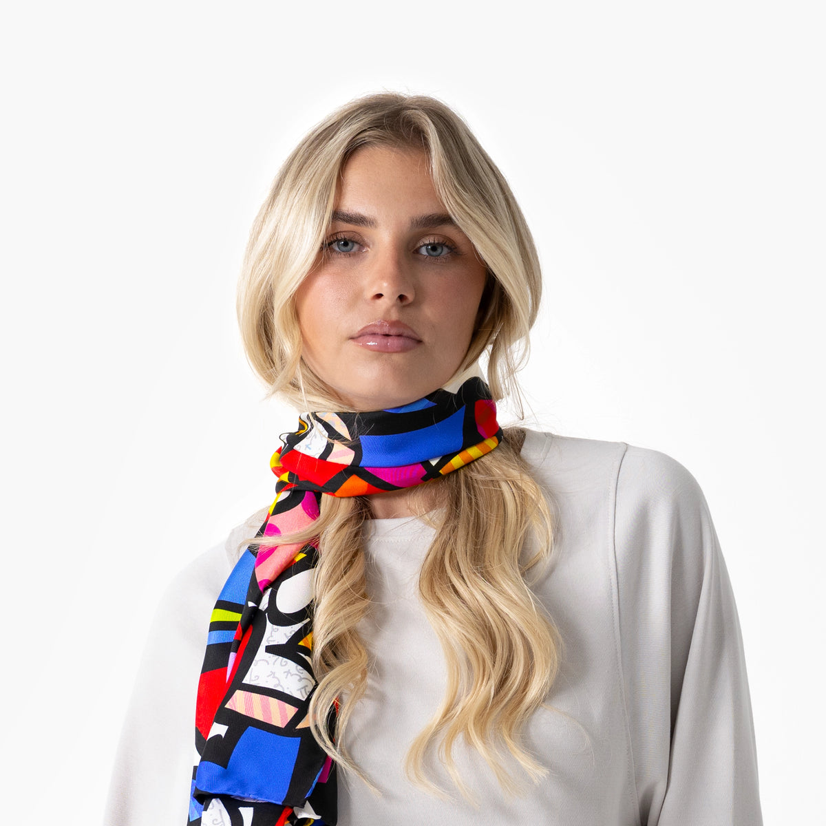 Alive Britto Silk Scarf