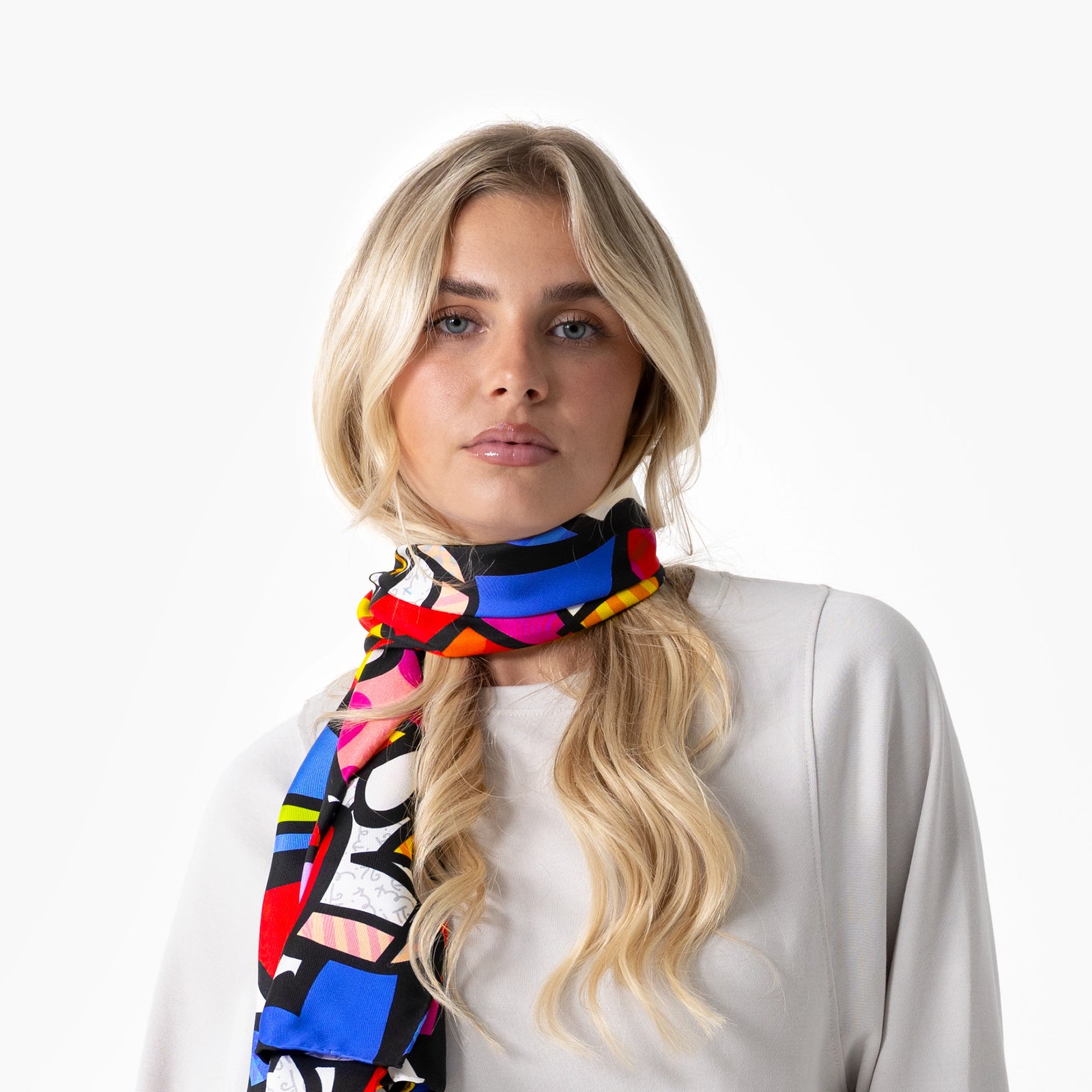 Alive Britto Silk Scarf