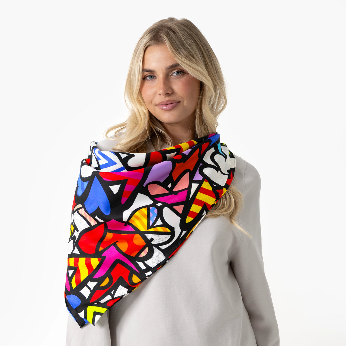 Alive Britto Silk Scarf
