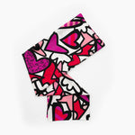 BRITTO® SILK SCARF - ALIVE (PINK)