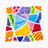 BRITTO® SILK SCARF - BABY BLUE LANDSCAPE