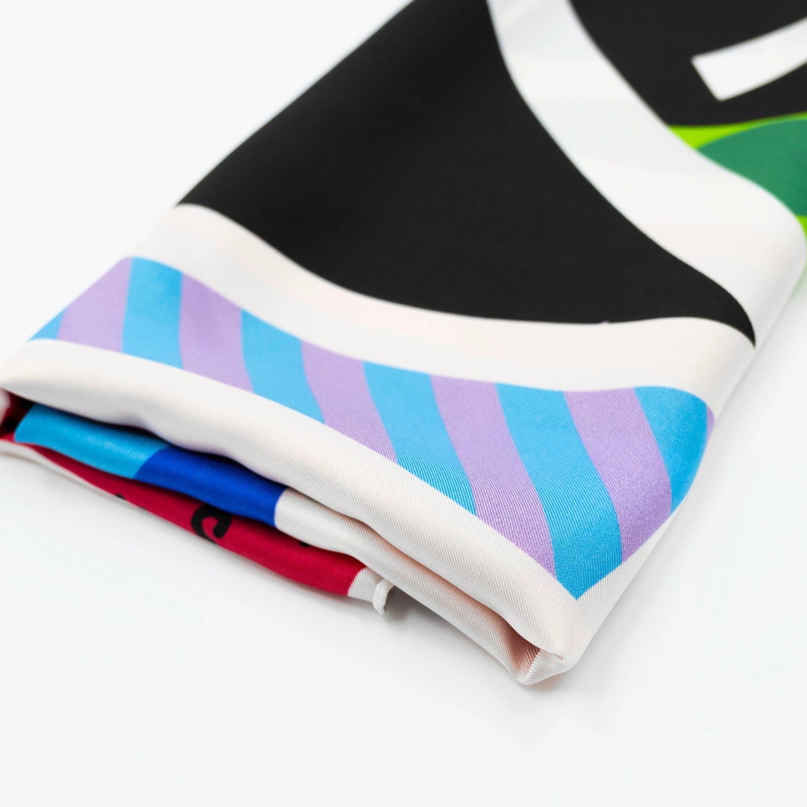 Midnight Britto Silk Scarf