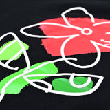 BRITTO® T Shirt - Flower - Black (Women)