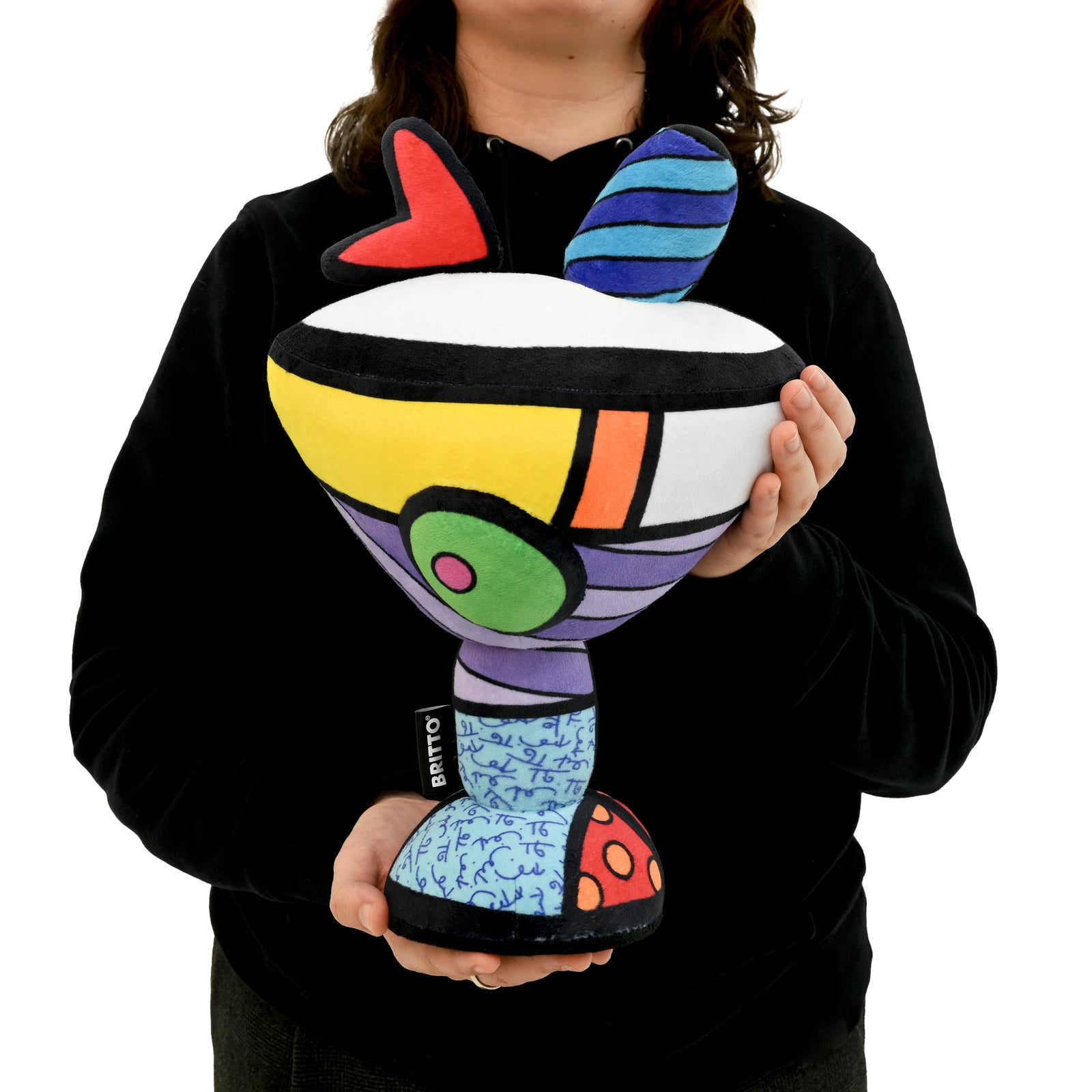 martini britto plush  colorful decorative collectible gift idea