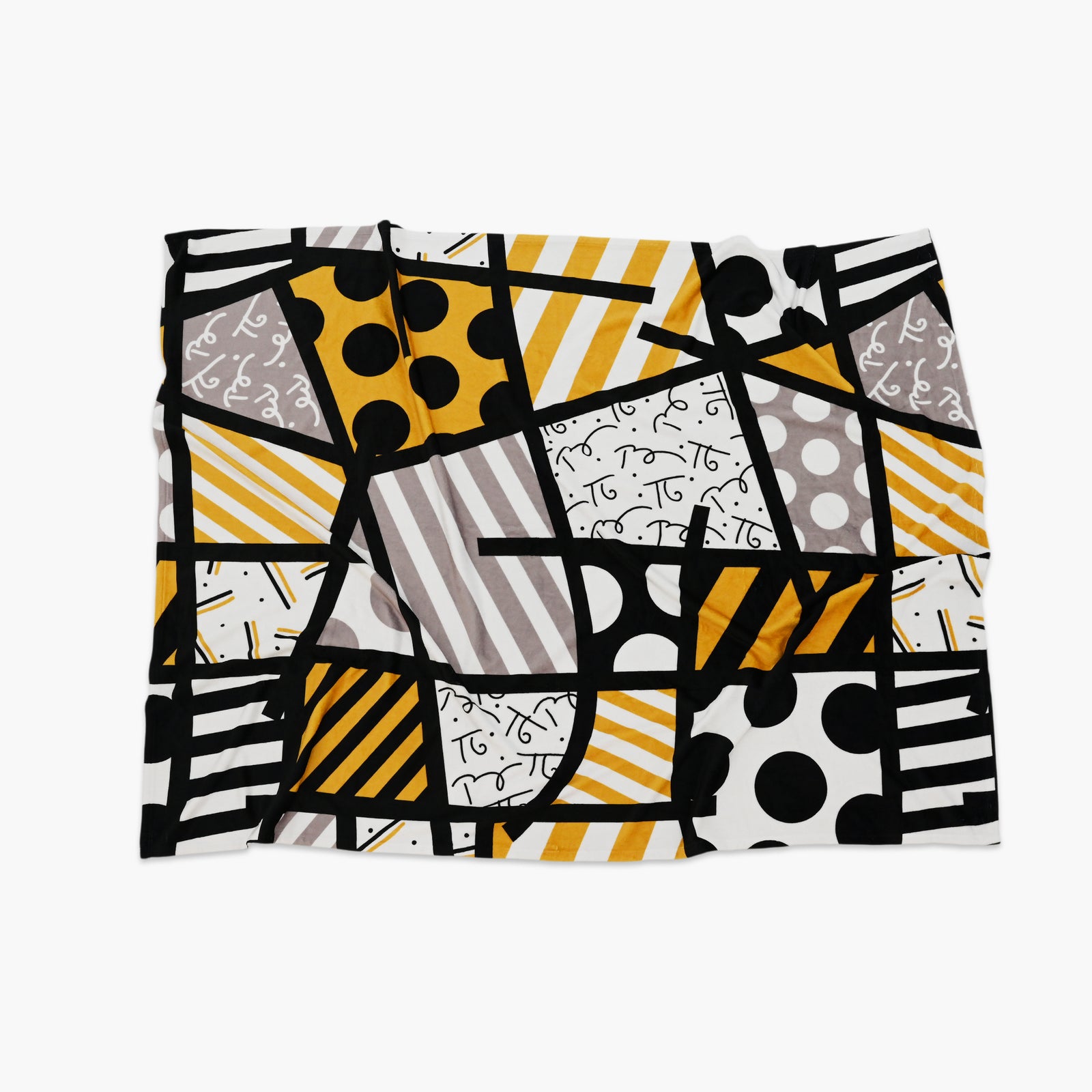 Gold & Silver Landscape Britto Blanket