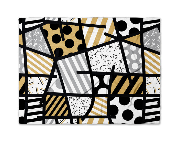 BRITTO® BLANKET - Limited Edition - GOLD & SILVER LANDSCAPE