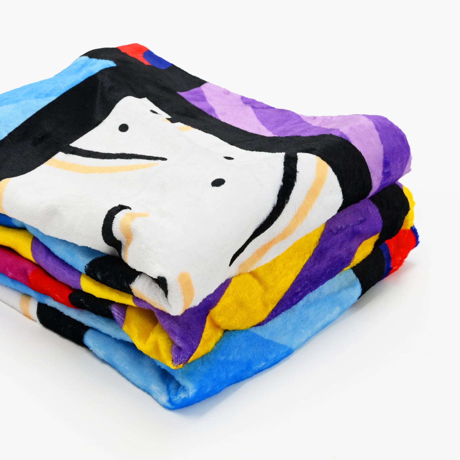 Lime Green Landscape Britto Blanket