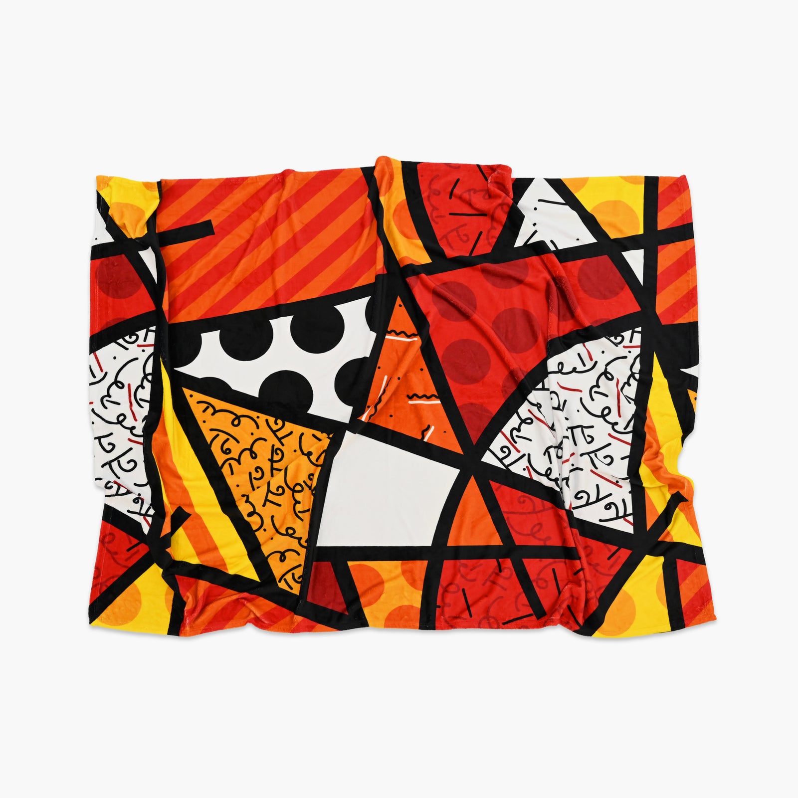 Red Landscape Britto Blanket
