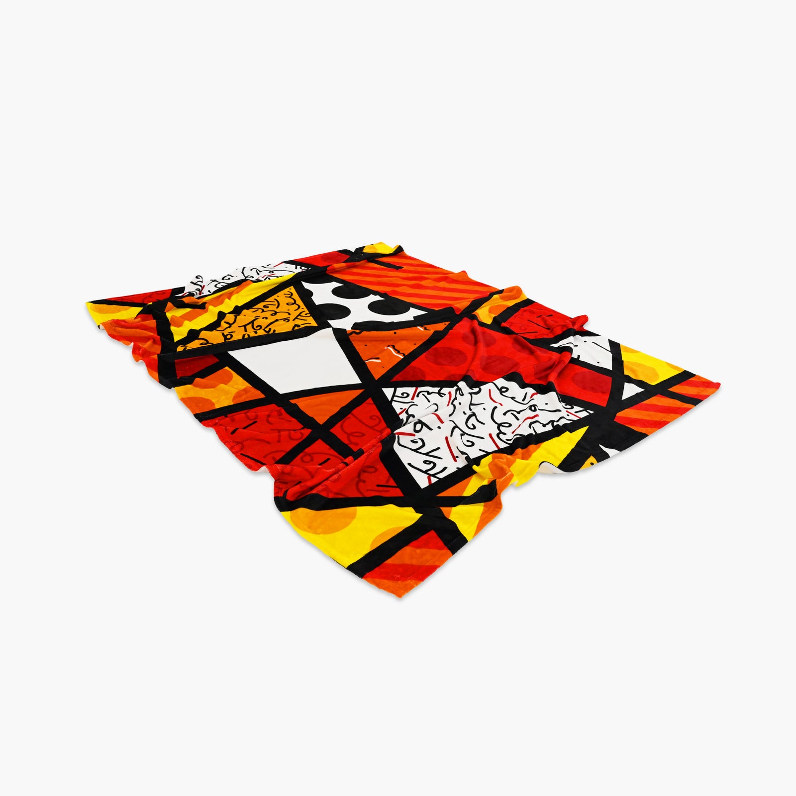 Red Landscape Britto Blanket