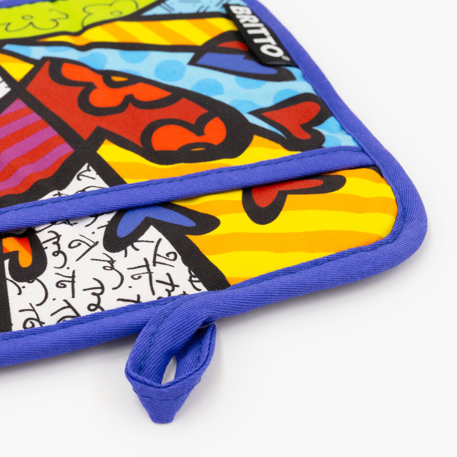 new day britto oven mitt  colorful decorative collectible gift idea