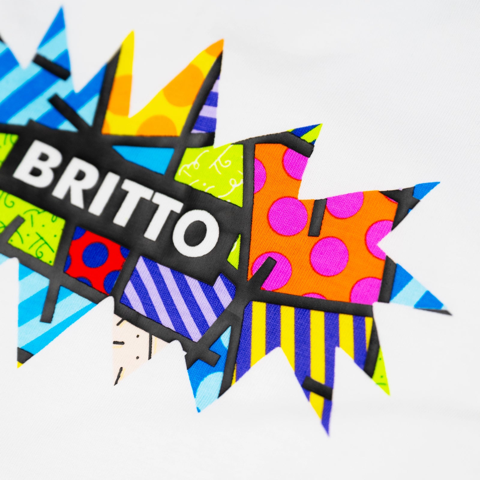 Burst Lime Green Britto T-Shirt For Women