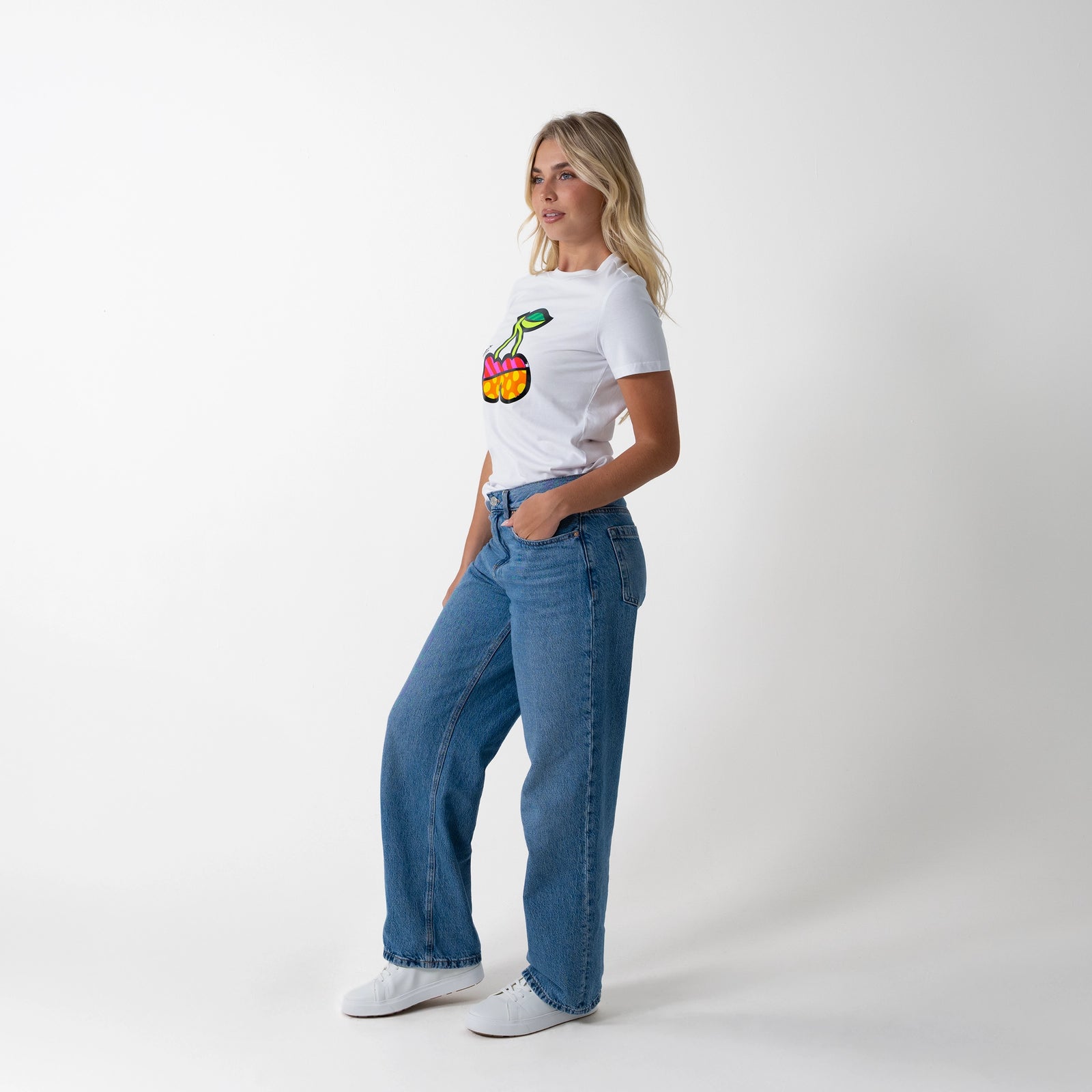 Cherries Britto T-Shirt For Women