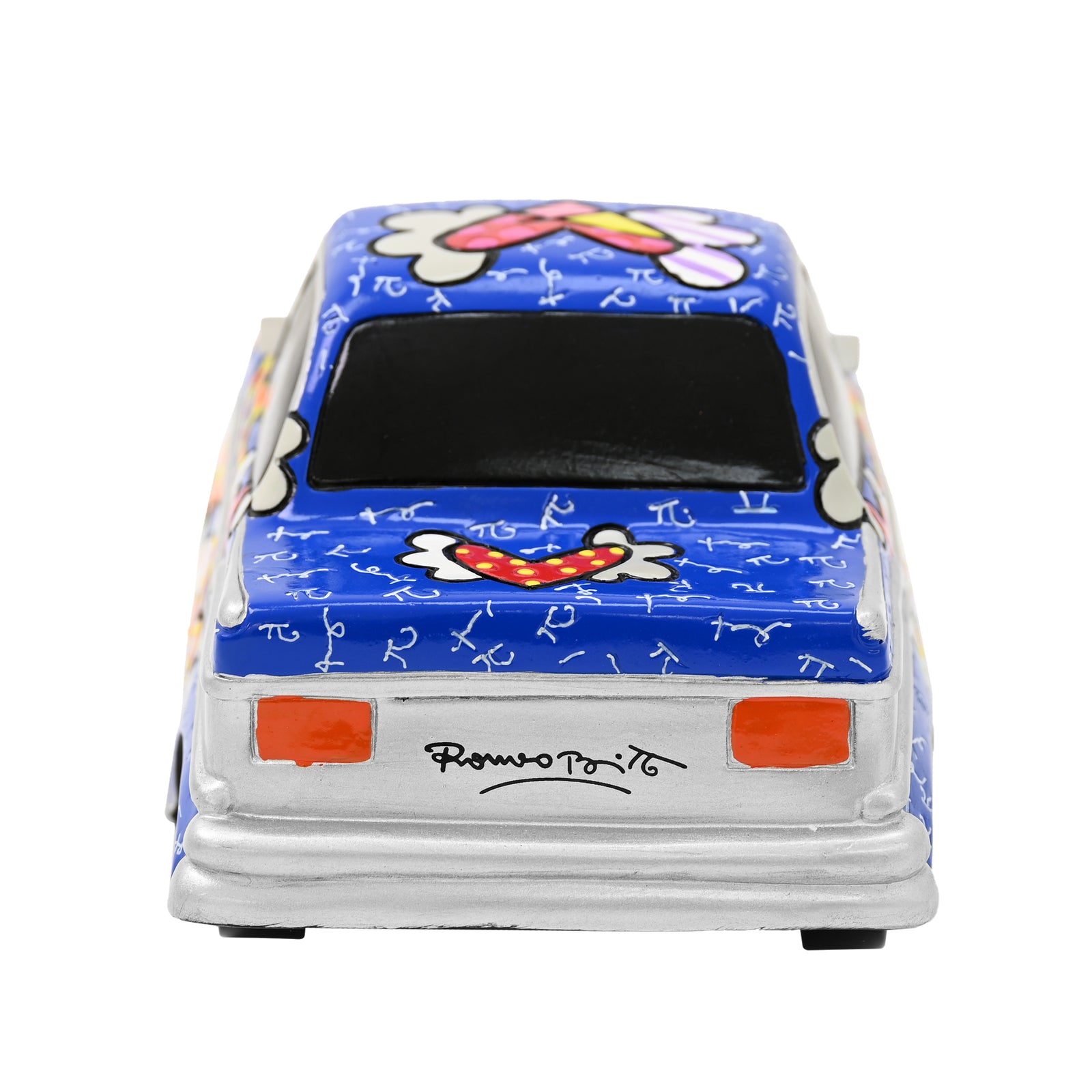 Romero Britto vintage car figurine  colorful pop art design