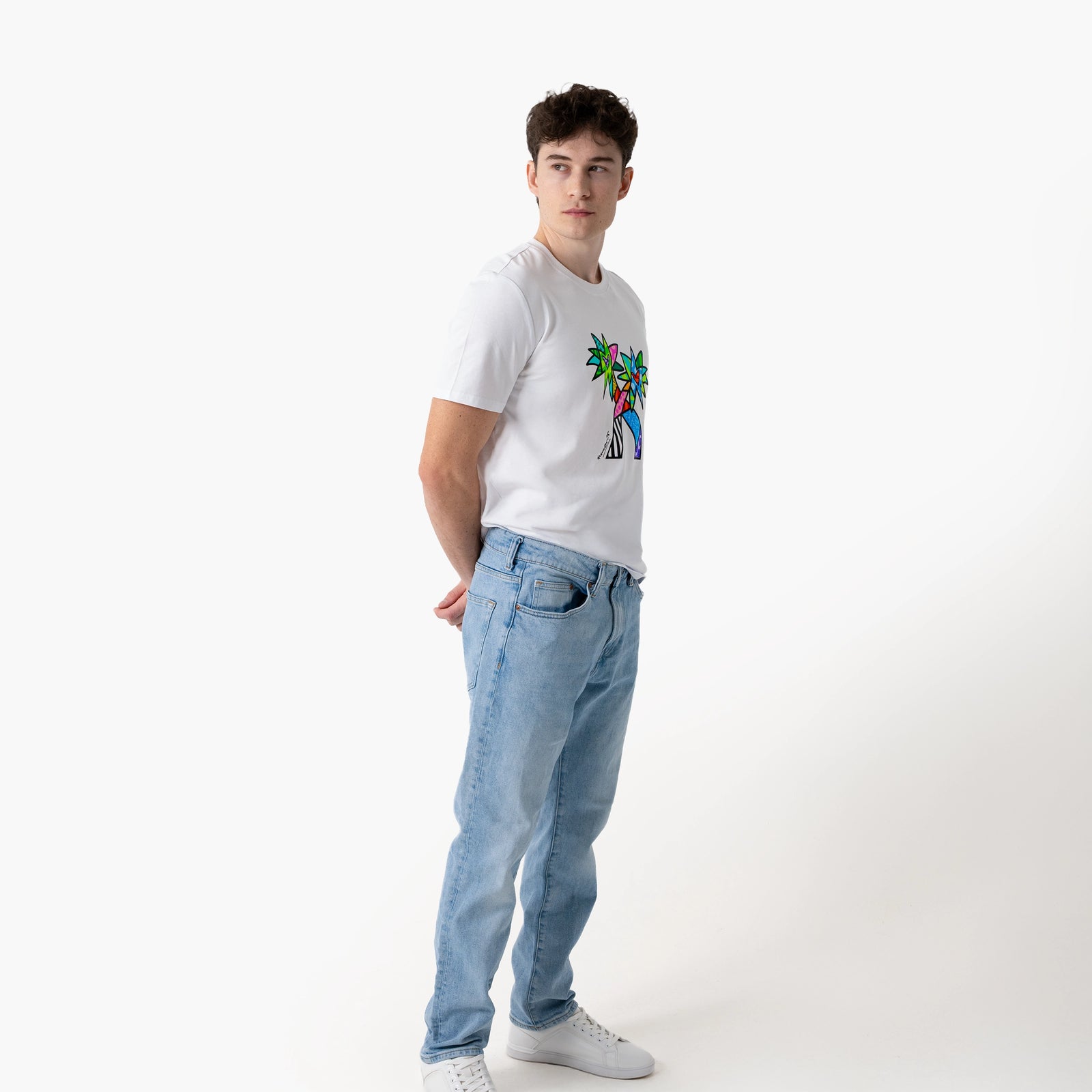 Blue Paradise Britto T-Shirt For Men