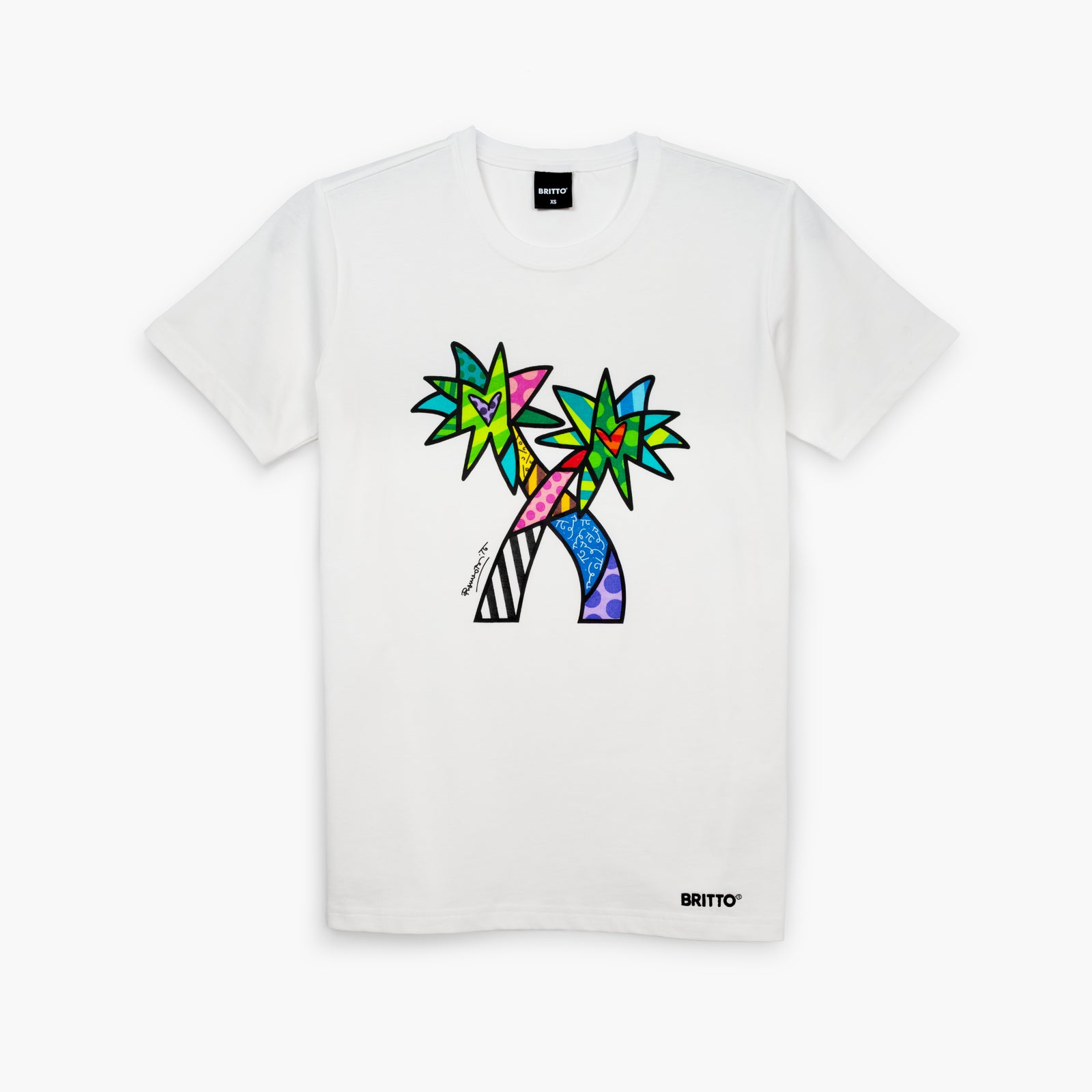 Blue Paradise Britto T-Shirt For Women