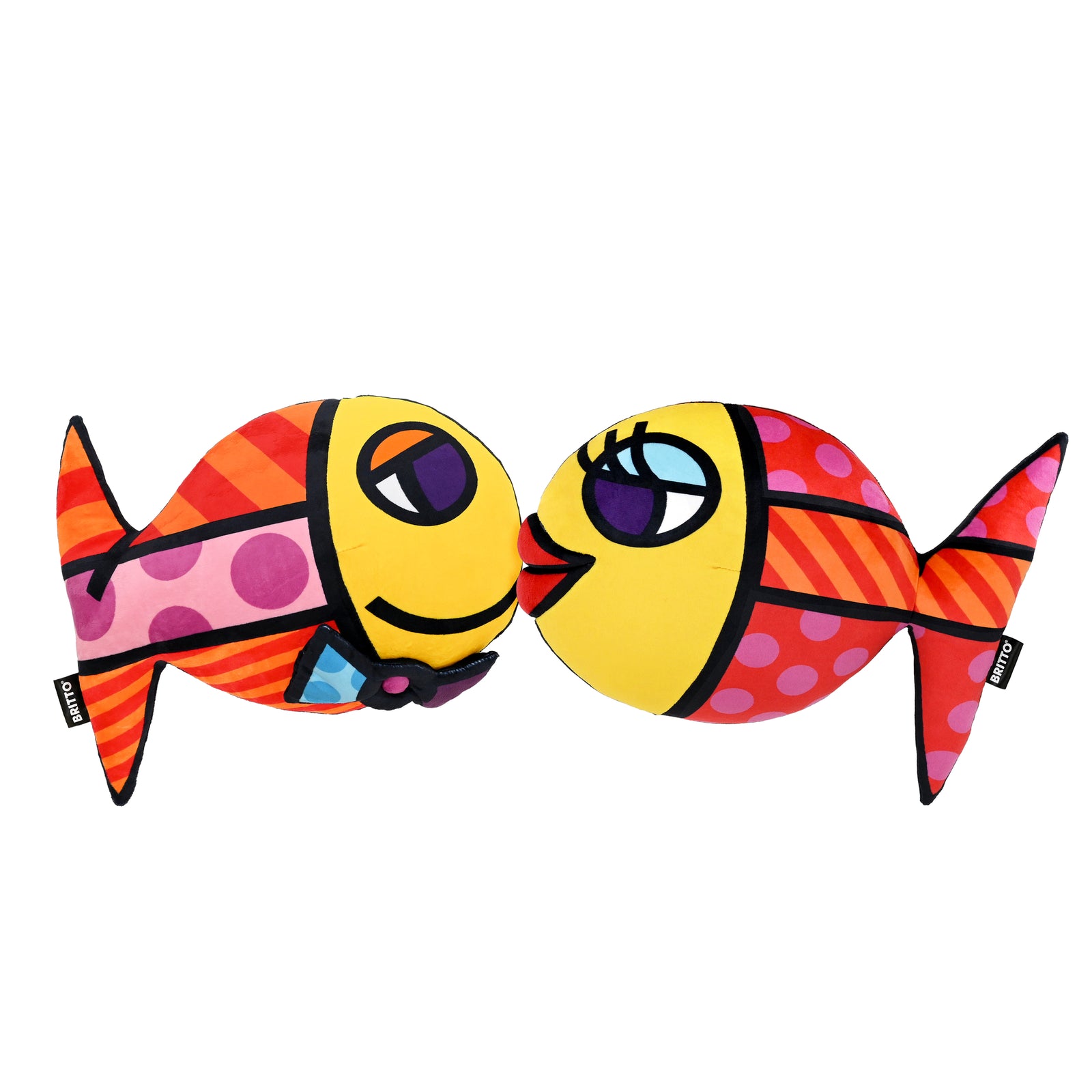 mr fish britto plush  artistic colorful design collectible