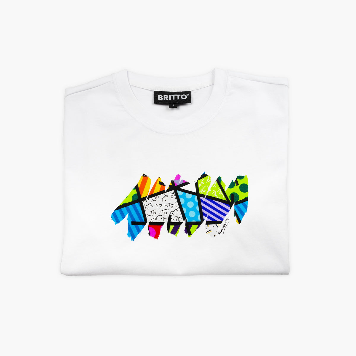 Colorful Landscape Britto T-Shirt For Men