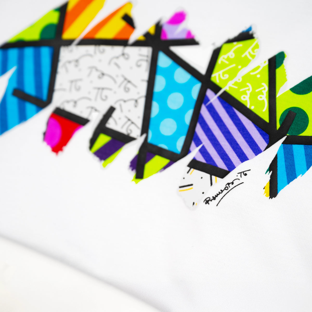 Colorful Landscape Britto T-Shirt For Men