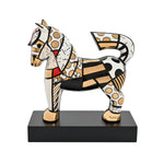 GOLDEN DANCER HORSE - Fine Porcelain