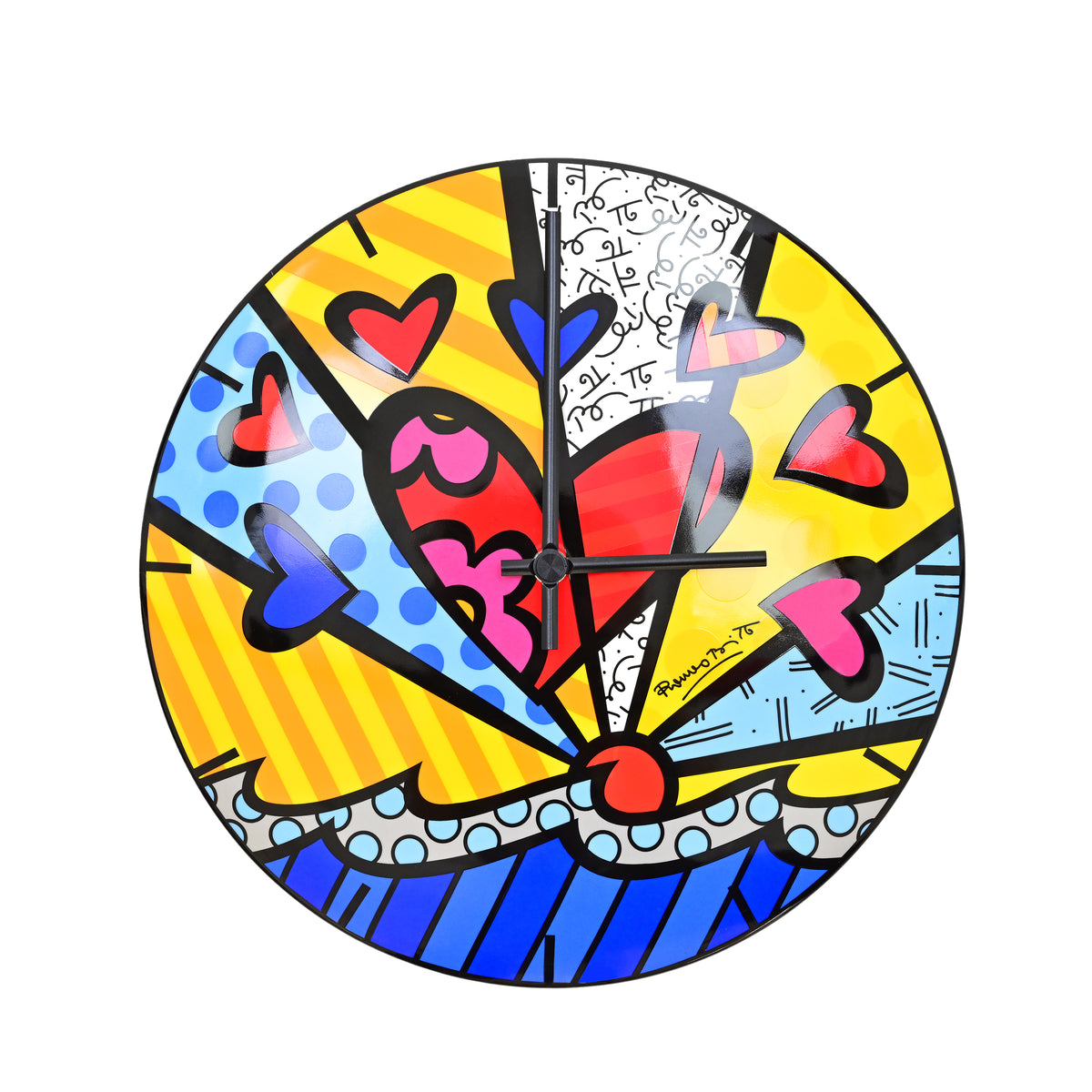 NEW DAY WALL CLOCK - Fine Porcelain