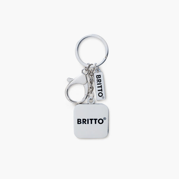 Baby Blue Landscape Britto Keychain