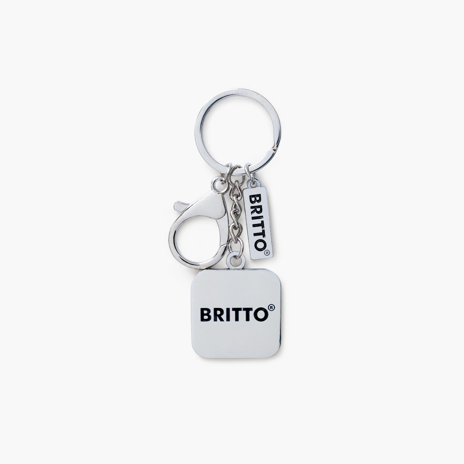 Baby Blue Landscape Britto Keychain