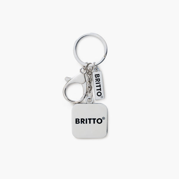 Lime Green Landscape Britto Keychain