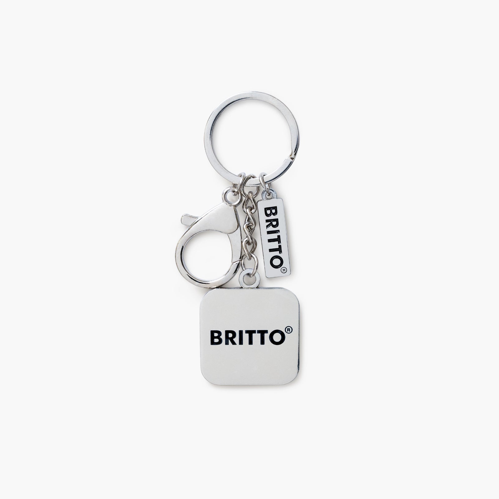 Lime Green Landscape Britto Keychain
