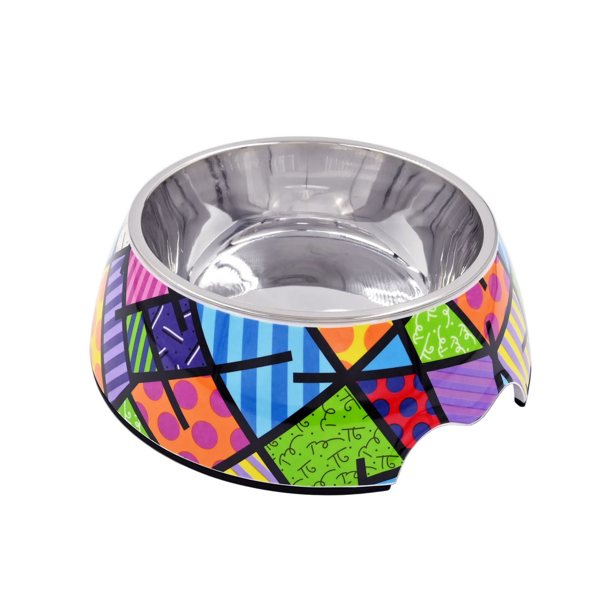 BRITTO® PET Bowl - Lime Green Landscape