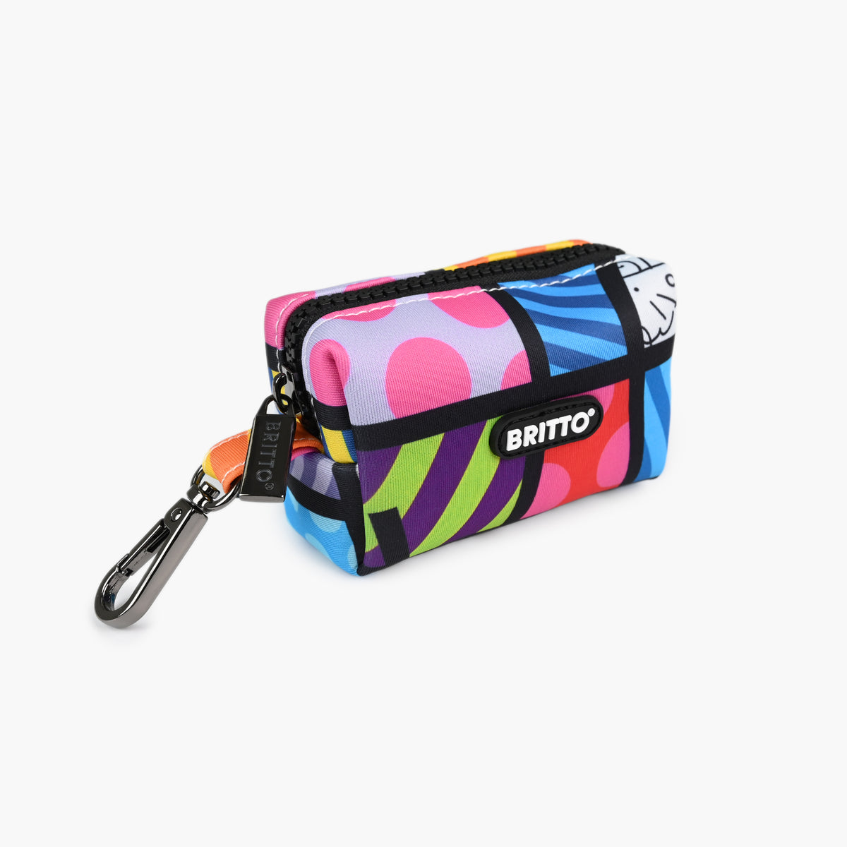 Romero Britto colorful landscape britto pet bag  colorful pop art design