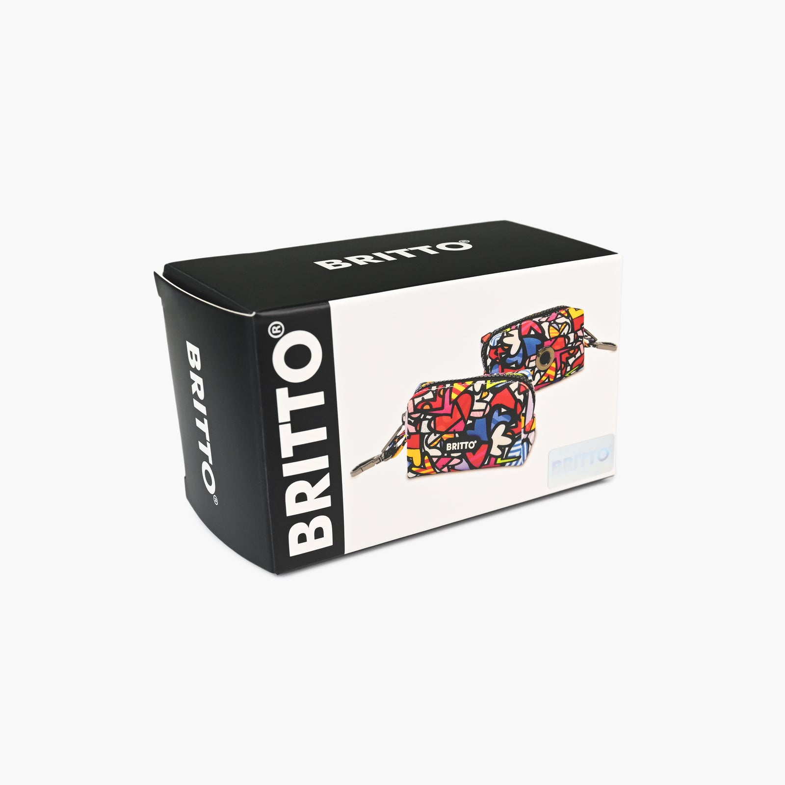 alive britto pet bag holder  artistic colorful design collectible