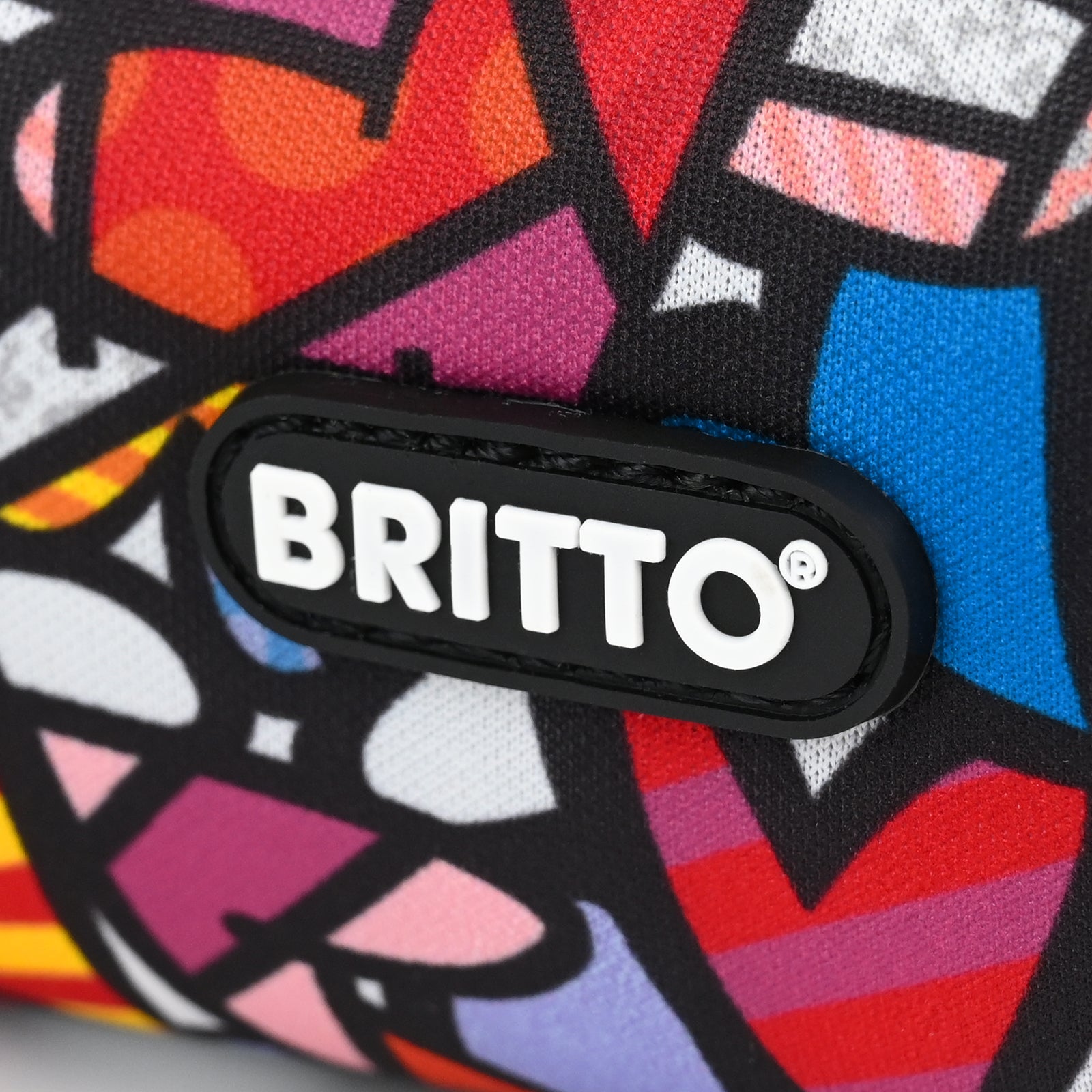 Romero Britto alive britto pet bag holder  colorful pop art design