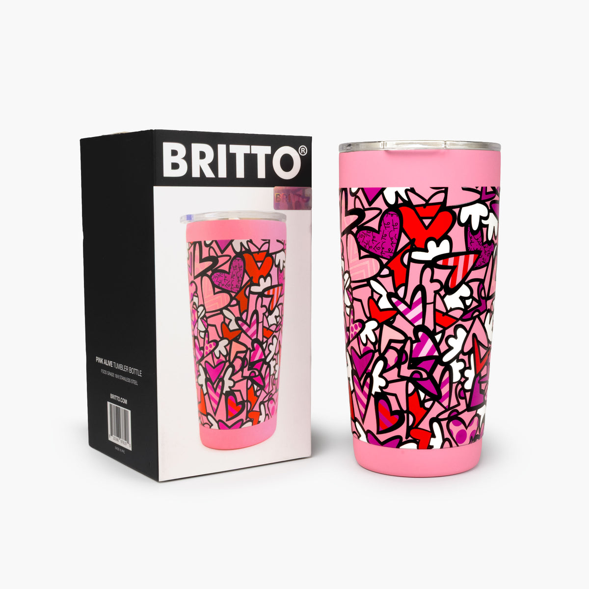 Alive Pink Britto 20oz Tumbler