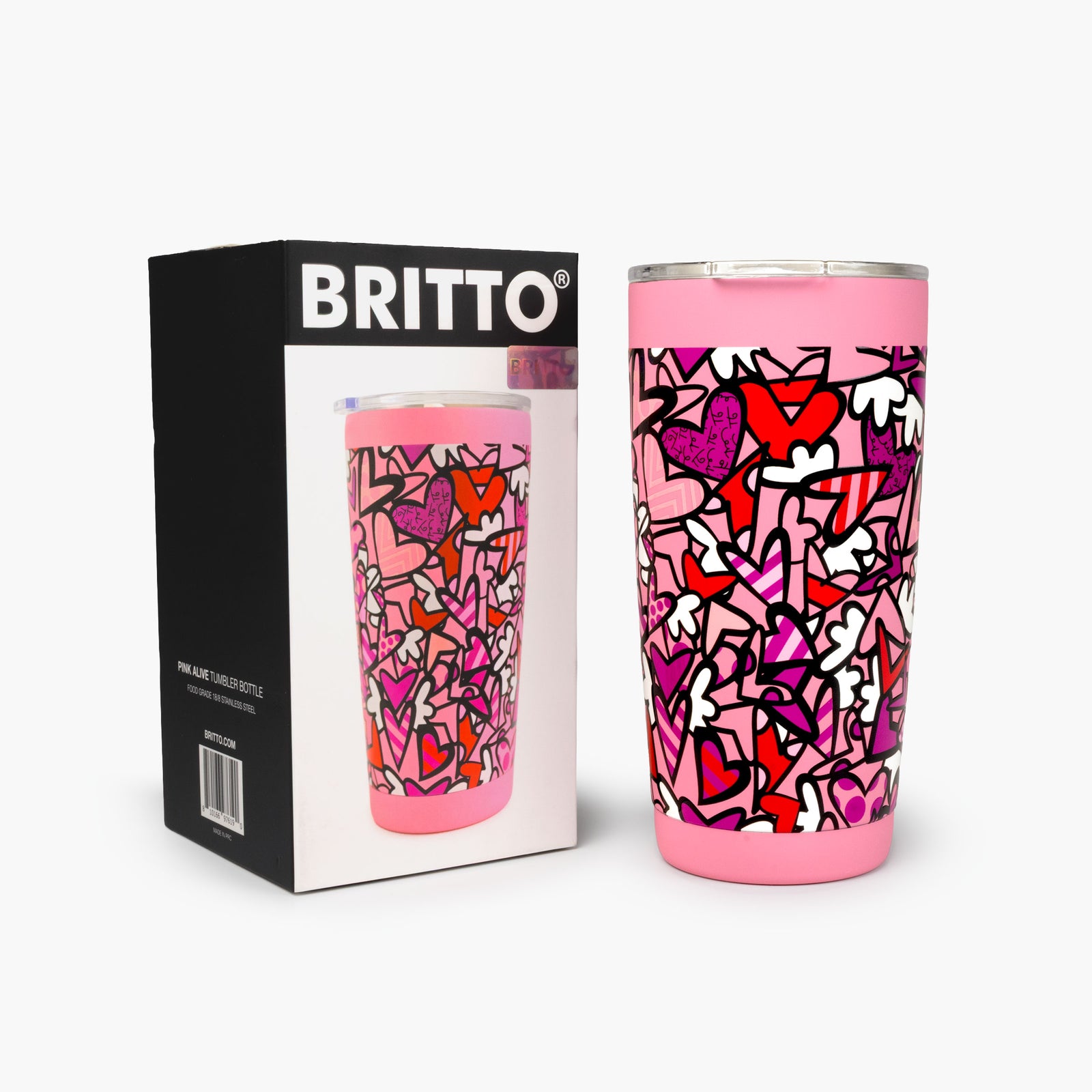 Alive Pink Britto 20oz Tumbler