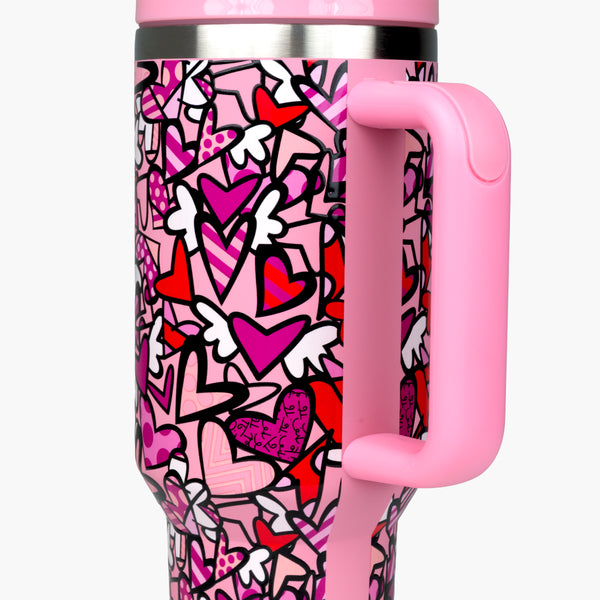 Alive Pink Britto 40oz Tumbler