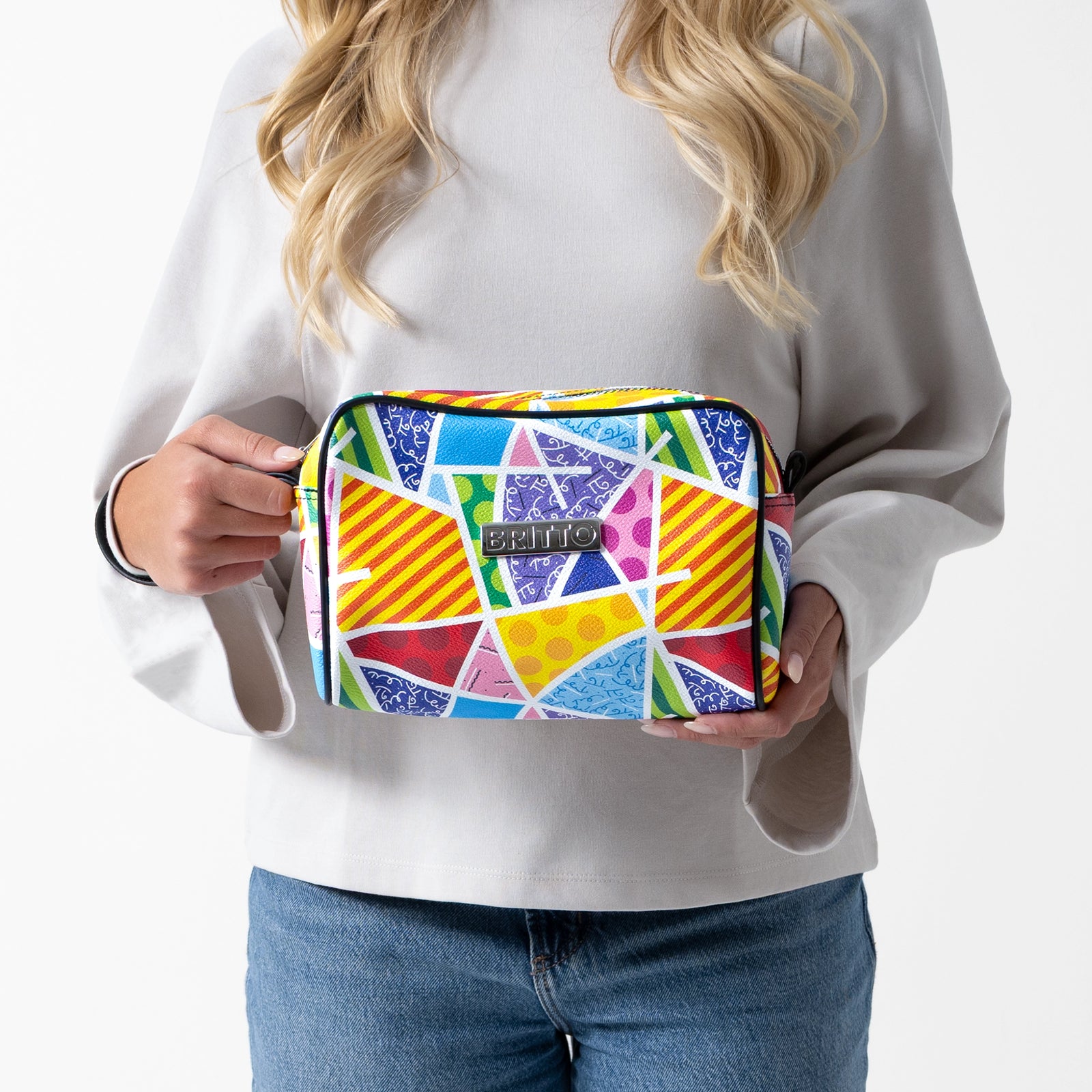 baby blue landscape britto eco  colorful decorative collectible gift idea