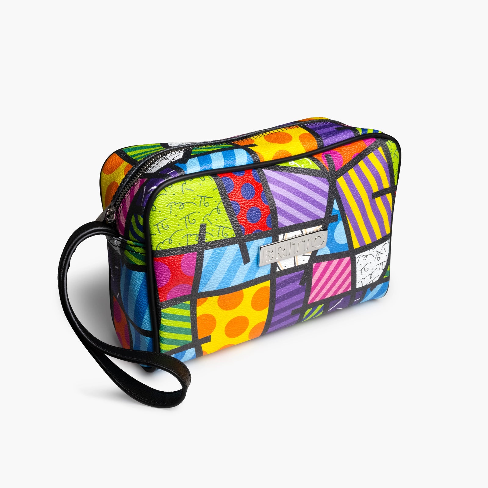 green landscape britto eco leather  colorful decorative collectible gift idea