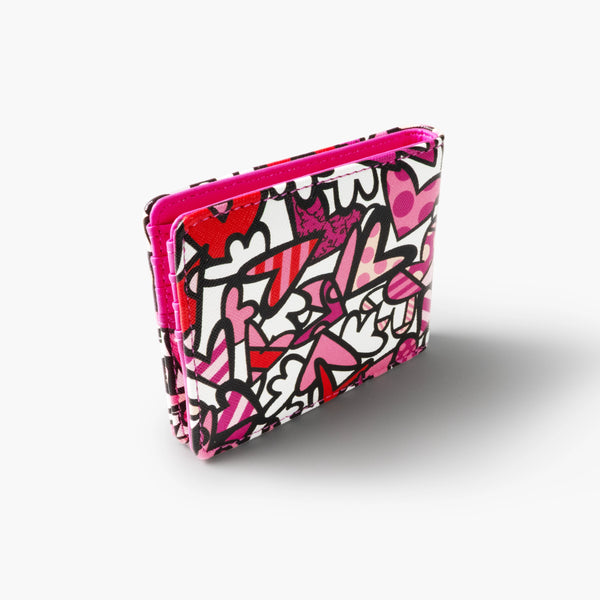 Alive Pink Britto Eco Leather Wallet