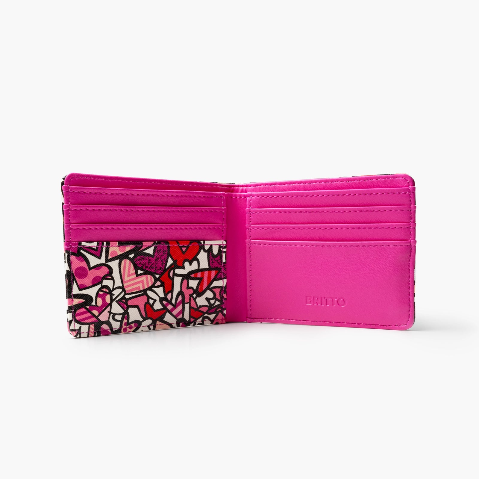 Alive Pink Britto Eco Leather Wallet