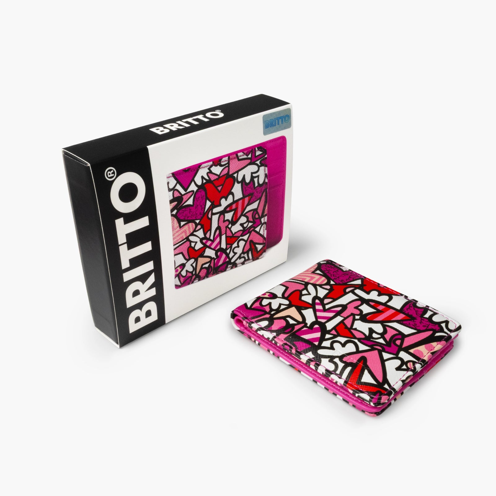 Alive Pink Britto Eco Leather Wallet