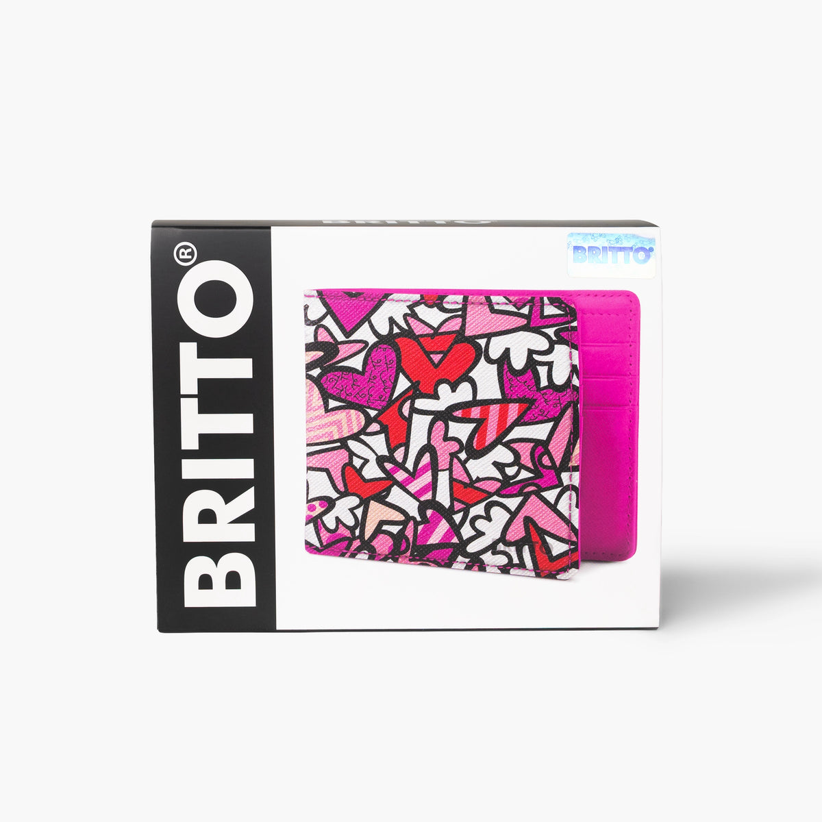 Alive Pink Britto Eco Leather Wallet