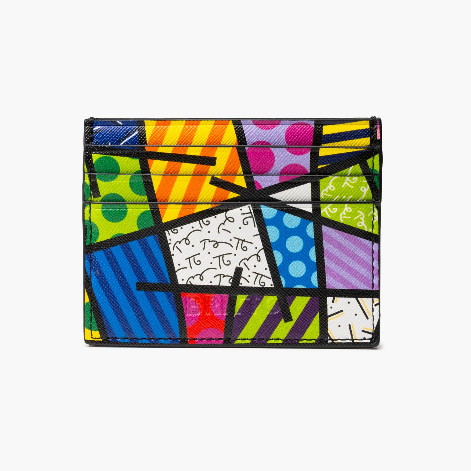 Colorful Landscape Britto Eco Leather Card Holder