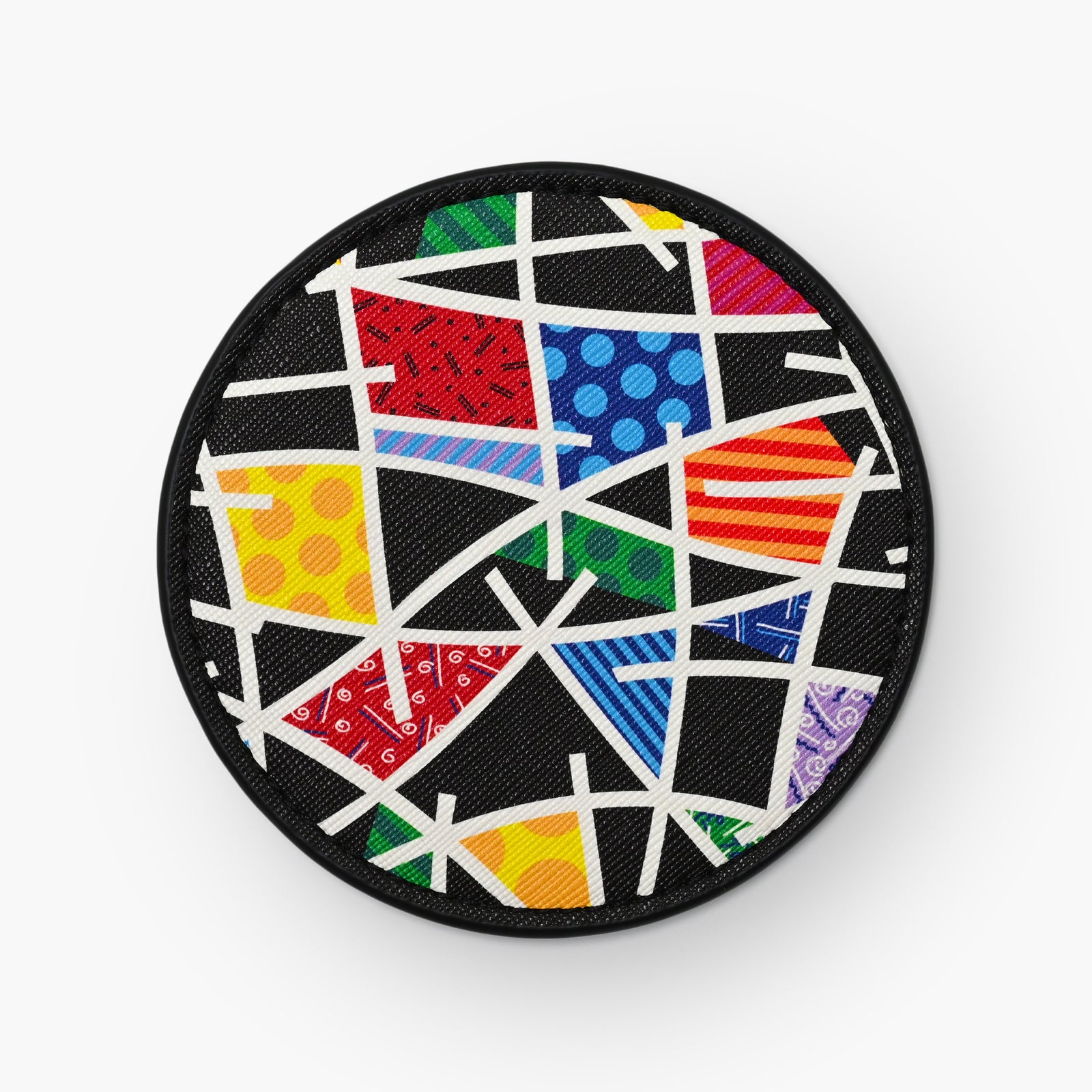Midnight Landscape Britto Round Coasters