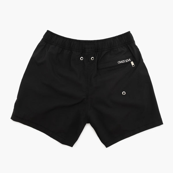 Crazy Love by Britto Men's Black Shorts