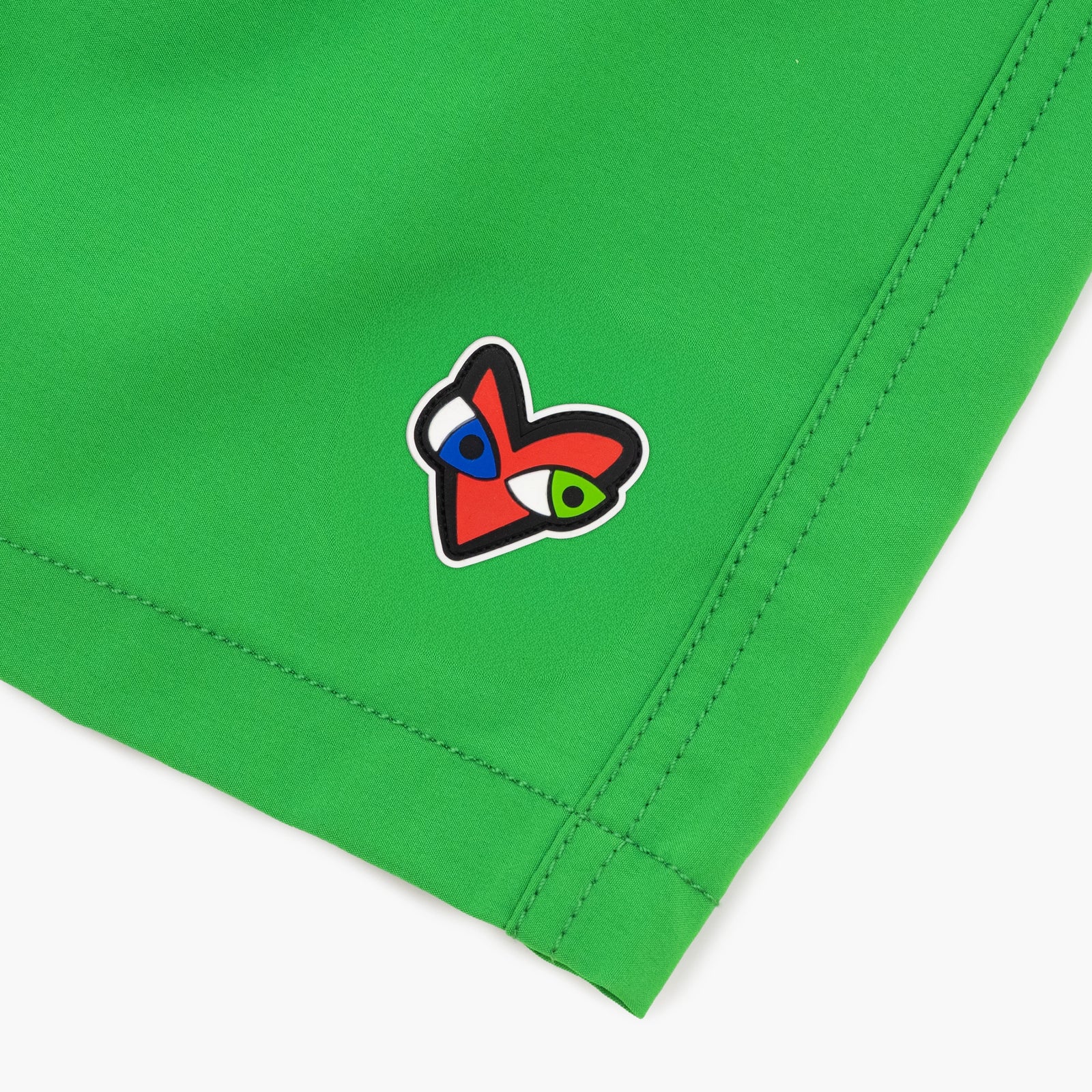 Crazy Love by Britto Men's Green Shorts