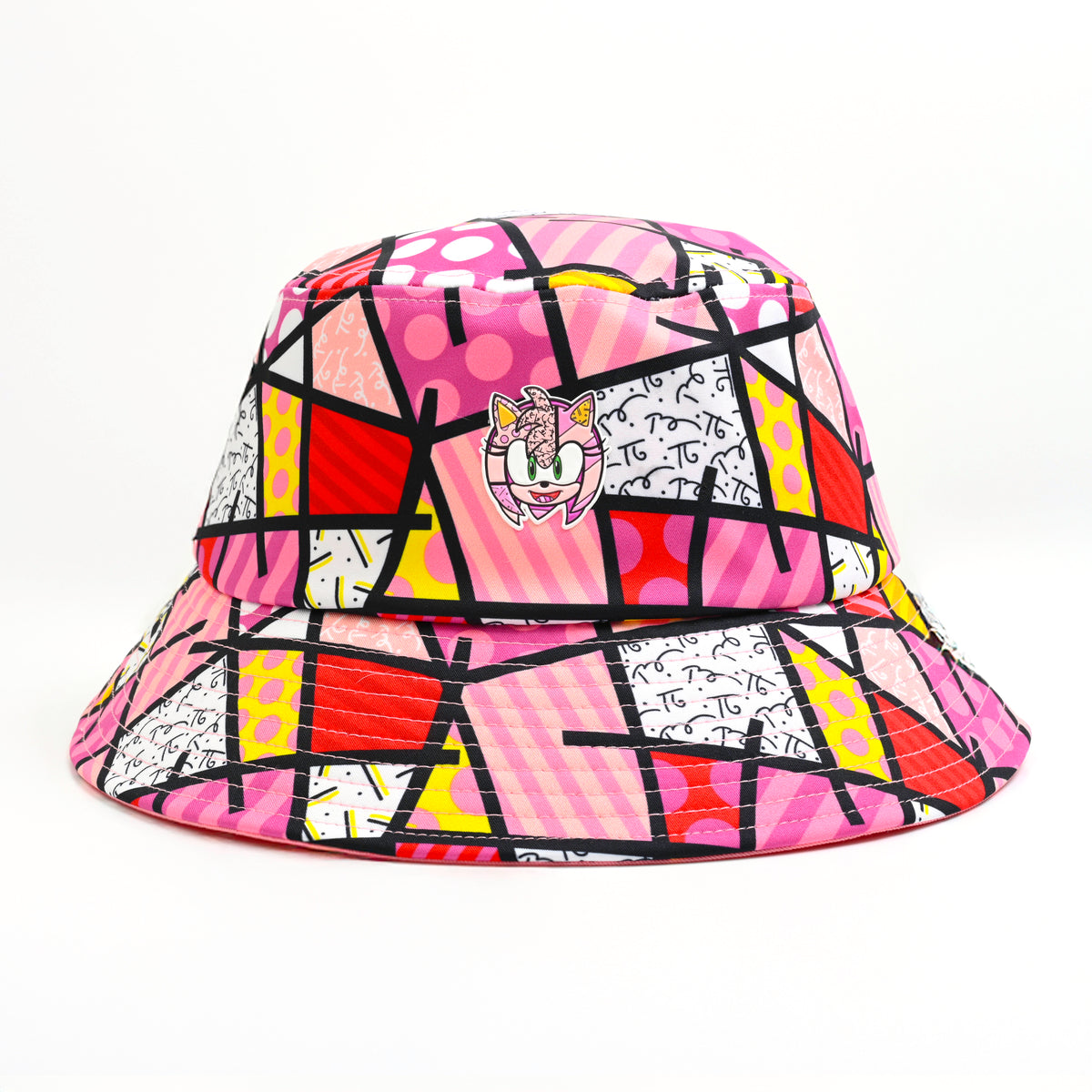 ハット CLASSIC HEART ANGORA BUCKET HAT (2 COLOR) WOW! VINTAGE SOFT ANGORA KNIT BUCKET HAT WITH BOW