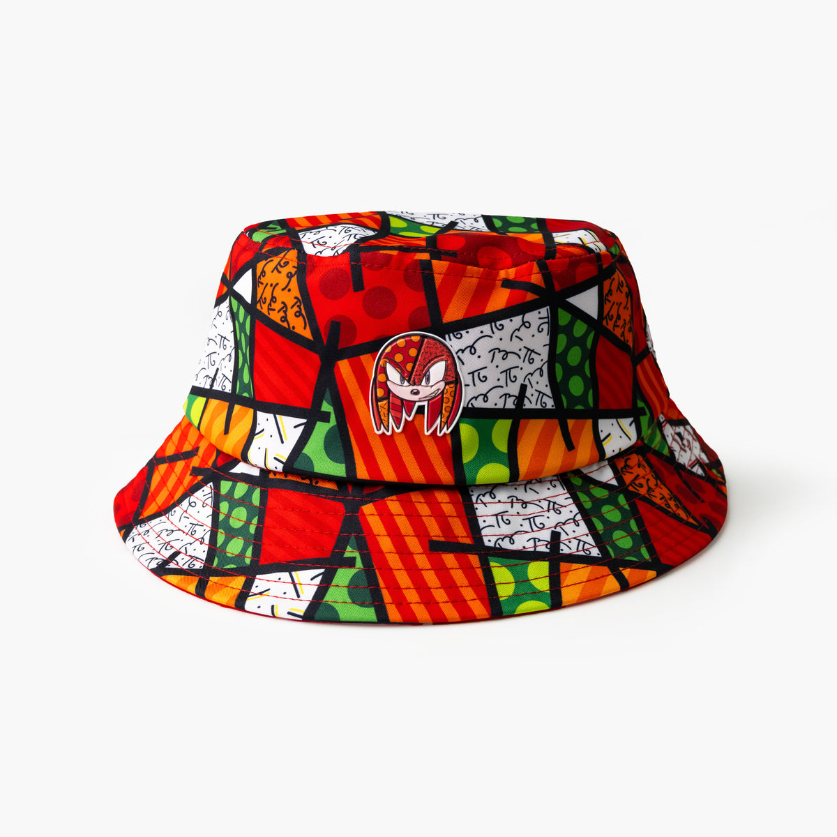 Romero Britto knuckles sega by britto bucket  colorful pop art design