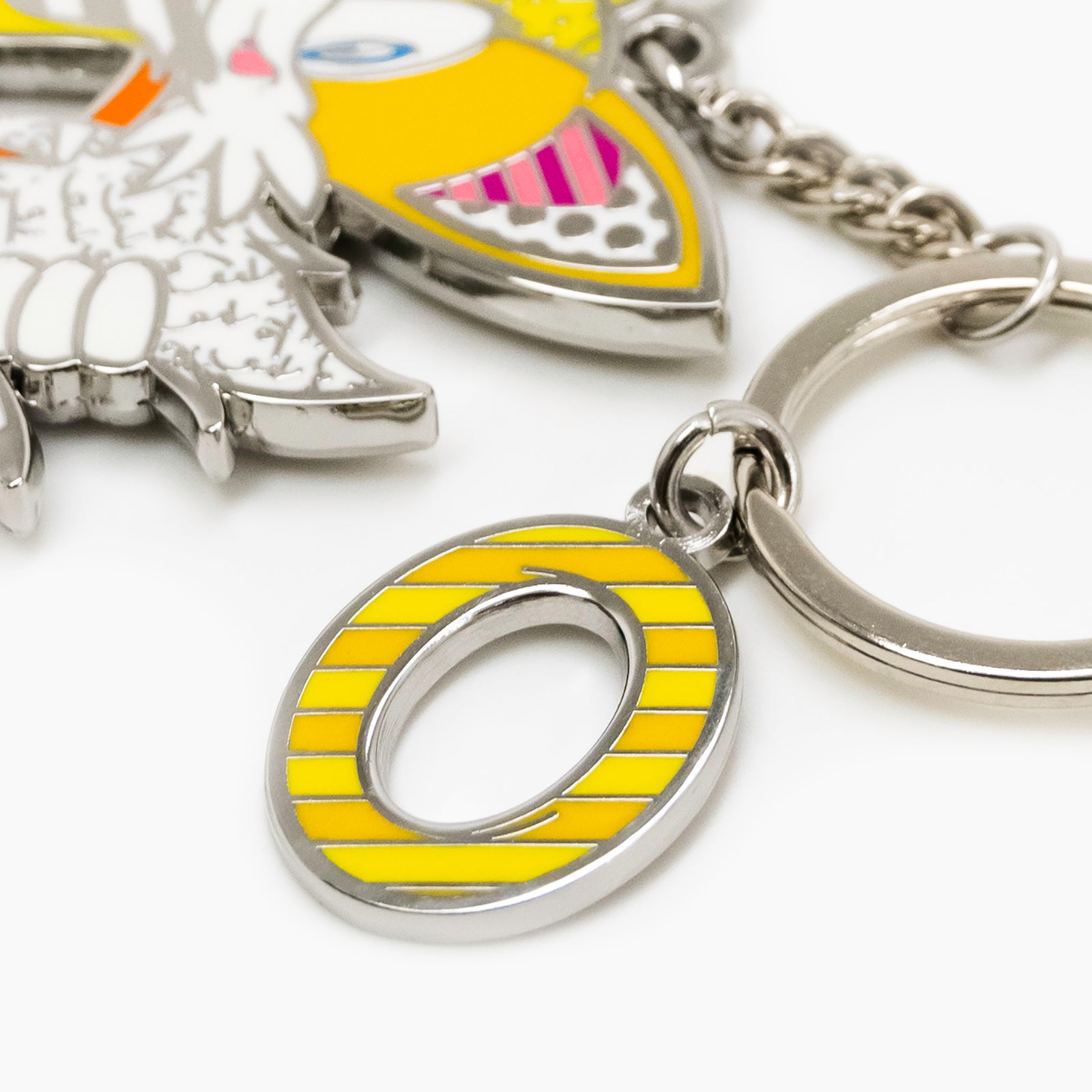 tails sega by britto keychain  artistic colorful design collectible